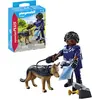 Image de Playmobil 71162 Policier avec chien renifleur