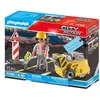 Image de Playmobil City Action 71185 Ouvrier avec scie de sol