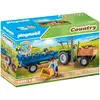 Image de Playmobil 71249 Tracteur avec remorque (71249, Playmobil Country)