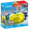 Image de Playmobil Action Heroes 71465 Pompiers avec coussin de sauvetage