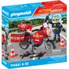 Image de Playmobil Moto de pompiers sur le lieu de l'accident (71466, Playmobil Action Heroes)