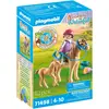 Image de Playmobil Enfant avec poney et poulain (71498, Playmobil Country)