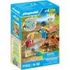 Image de Playmobil S'occuper de la famille de hérissons (71512)