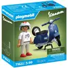 Image de Playmobil 1969 Vespa 150 Sprint Veloce, bleu