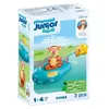 Image de Junior 71704 Tigrou avec canot, Flotte dans l'eau, Jouet pour le bain, Junior & Disney, Des 12 mois