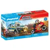Image de 71875 Playmobil Pick-up de police, moto and 2 personnages