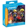 Image de 71885 Playmobil Duo : Pompiers avec hache et extincteur