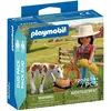 Image de Playmobil 72026 DuoPack Reiterin mit Fohlen (72026)