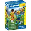 Image de Playmobil Fussballspieler und Fussballspielerin (72058)
