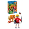 Image de 72089 Zoo : Tigre et visiteur Playmobil