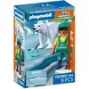 Image de Playmobil 72090 Zoo: Eisbär und Pfleger