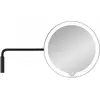 Image de Blomus, Miroir cosmétique, Miroir cosmétique LED -MODO- Black avec fixation murale, 66352