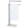 Image de Porte-serviettes et porte-vêtements noble white - blanc/brillant