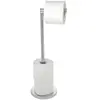 Image de Wenko 19637100 porte-papier toilette en acier inox