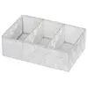Image de Wenko 20977100 adria panier avec poignée pour salle de bain blanc 32 x 21 x 10 cm