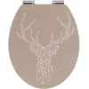 Image de Wenko, Abattant WC, Stag