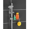 Image de Wenko - Etagère panier de douche en acier Meis - L. 23 x H. 7 cm - Argent brillant - Meis