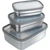 Image de Wenko Boîte à lunch en acier inoxydable, Lunch box, Transparent