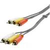 Image de SpeaKa Professional Câble 3 RCA mâles vers 3 RCA mâles (3 m, Câbles Cinch), Câble audio