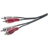 Image de SpeaKa Professional SP-1300368 Câble de connexion audio RCA (2x RCA mâle - 2x RCA femelle). (2.50 m, Câbles Cinch), Câble audio