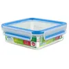 Image de Boite ronde 0,85 L bleu clip&close - Emsa - Bleu - Plastique