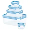 Image de EMSA 508568 CLIP & CLOSE 3D PERFECT CLEAN LOT DE 5 BOÎTES ALIMENTAIRE