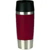 Image de EMSA 513356 TRAVEL MUG GOBELET ISOTHERME AVEC GAINE SOFT TOUCH ROUGE 0,36 L