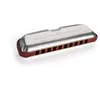 Image de Hohner Golden Melody Db/Réb - 10 Trous Harmonicas en Ré