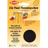 Image de KLEIBER Une paire de Poche de remplacement de pantalon 185x160mm thermocollant noir
