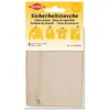 Image de KLEIBER Poche de sécurité anti-vol, 140 x 200 mm, écru