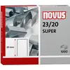 Image de Novus, Attaches, Agrafe Utilisation du produit : Agrafeuse de bloc Désignation de type des agrafes : 23/20 S