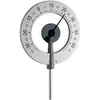 Image de TFA Sucette 12.2055.07, Thermomètre + hygromètre, Argent, Rouge, Jaune