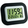 Image de TFA 60.4503 Radio horloge murale, Station météo, Noir