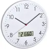 Image de TFA, Horloge murale, Horloge analogique avec thermo-hygromètre numérique (30.20 cm)
