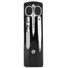 Image de Zwilling Coffret manucure pédicure 3 pièces avec ciseaux à ongles combinés en cuir noir Kit manicure 1 art.
