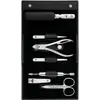 Image de Appareil de soin des ongles, Zwilling Classic Inox Travel Set - Étui en cuir 7 pièces - Noir