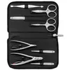 Image de Zwilling Premium manucure coffret 8 pièces Cuir véritable noir Kit manicure 1 art.