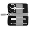 Image de Zwilling Set de soin des ongles manucure pédicure 3 pièces avec ciseaux à ongles combinés, vegan, gris Coffret soins des ongles 1 art.