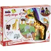 Image de Animaux magnétiques - 0065 - 4 grands animaux Funny Puzzle, boîte ouverte - 16 pieces - Des 12 mois