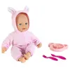 Image de Klein poupée bébé en peluche Princess Coralie 43 cm rose