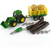 Image de Theo Klein Tracteur John Deere avec remorque à bois et à foin