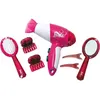 Image de Klein set de coiffure avec sèche-cheveux et accessoires 7 pièces rose
