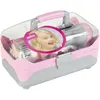 Image de Klein étui de beauté avec sèche-cheveux Braun rose / gris 15 pièces