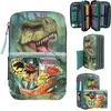 Image de Dino, Trousse, World - Triple Pencil Case danger ( 0411757 )