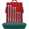 Image de Heller, Foret, Jeu de marteaux perforateurs en carbure 7t (10 mm, 12 mm, 5 mm, 6 mm, 8 mm)