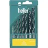 Image de Heller 205241 Jeu de forets pour le bois 8 pièces 3 mm, 4 mm, 5 mm, 6 mm, 7 mm, 8 mm, 9 mm, 10 mm tige cylindrique 1 set