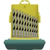 Image de Heller 28708 1 Jeu de forets pour le bois 10 pièces 3 mm, 4 mm, 5 mm, 6 mm, 7 mm, 8 mm, 9 mm, 10 mm, 11 mm, 12 mm tige cylindrique 1 set