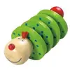 Image de Haba hochet Flapsi junior 11 cm bois vert/bleu