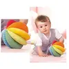 Image de Haba boule de tissu arc-en-ciel 15 cm