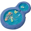 Image de Haba Tapis de jeu aquatique Petits plongeurs 60 x 40 cm bleu